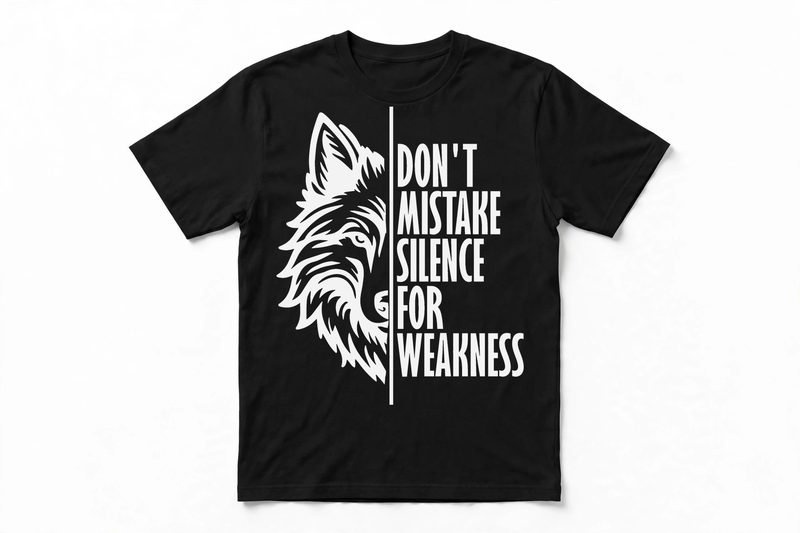 American Chaos Apparel Wolf design